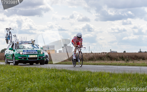 Image of The Cyclist Thomas Voeckler 