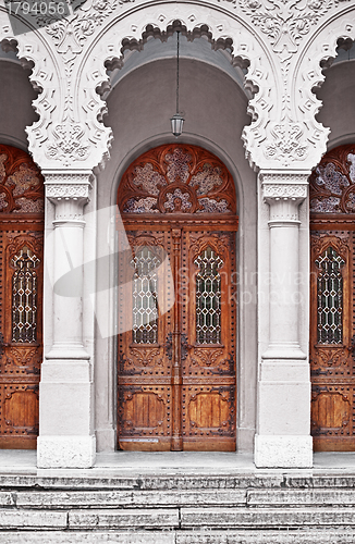 Image of Old wooden doors