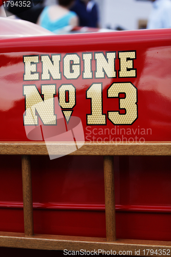 Image of Classic US fire truck