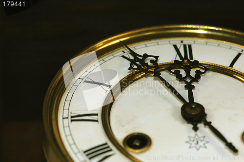 Image of Old Clock detail # 03