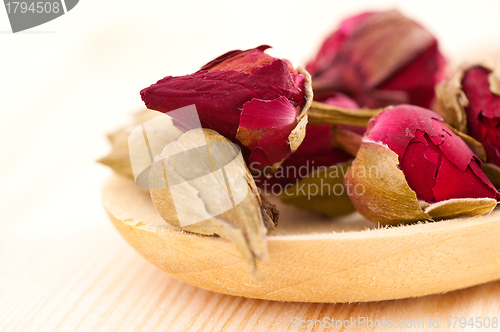 Image of dry floral herbal tea