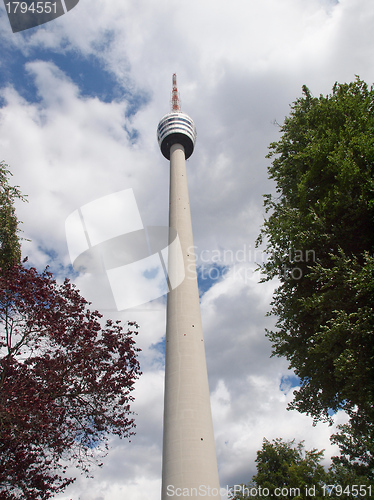 Image of TV tower in Stuttgart