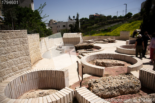 Image of Old caves on jewish cemetery