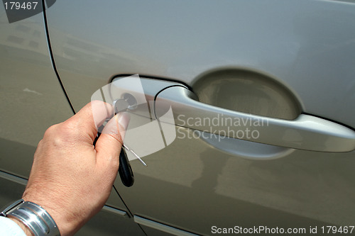 Image of Unlocking / locking a car