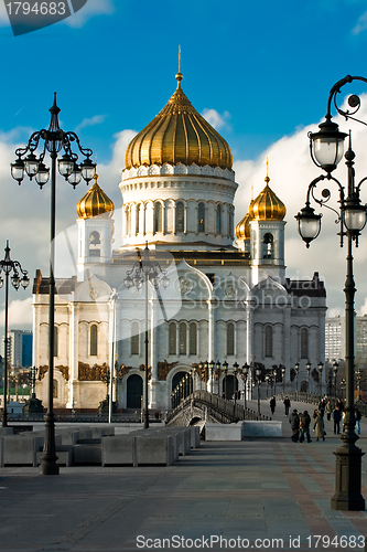 Image of Cathedral of Christ the Saviour in Moscow