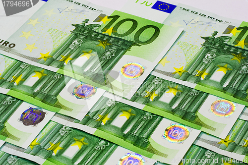 Image of Euro banknotes