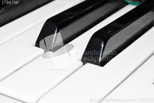 Image of Piano keyboard