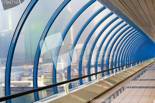 Image of Interior of the business bridge Bagration