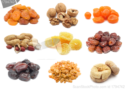 Image of Dried fruits and nuts