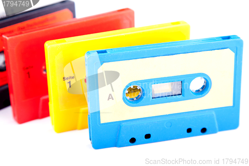 Image of Retro audio cassettes