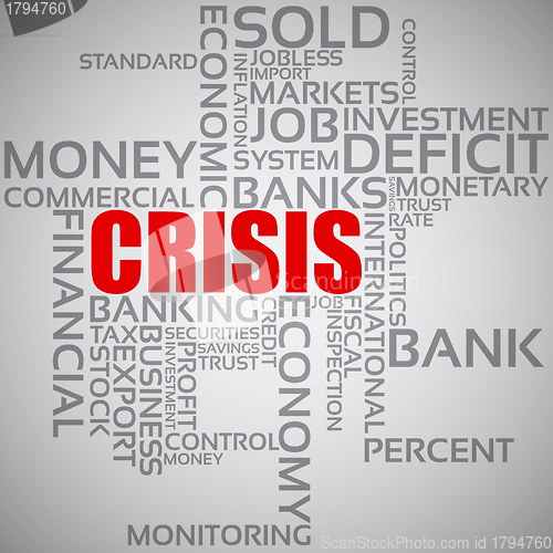 Image of  Financial Crisis Concept 
