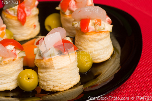 Image of Seafood vol au vents