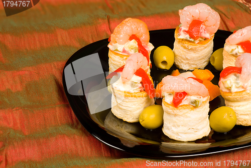 Image of Seafood vol au vents