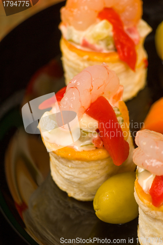 Image of Seafood vol au vents