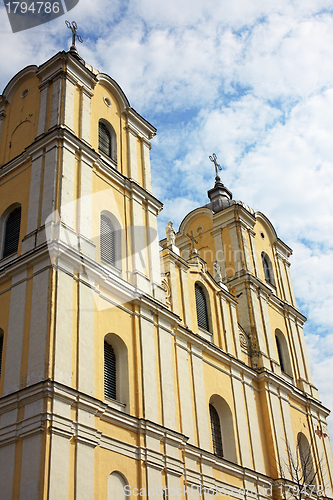 Image of Catholic church towers