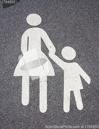 Image of Pedestrian sign