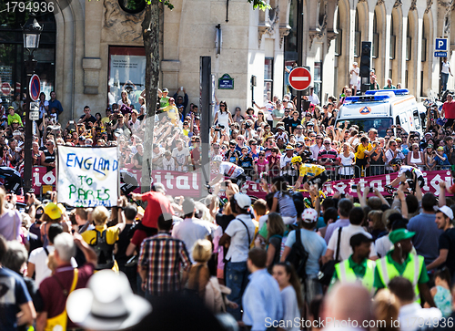Image of Le Tour of France Crowd
