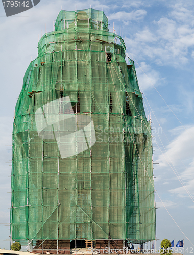 Image of Repair of Independence Monument Cambodia