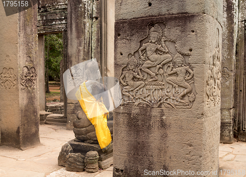Image of Bayon Temple in Angkor Thom Cambodia