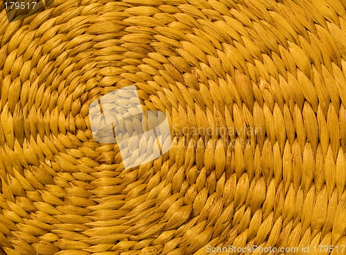 Image of Wicker Spiral Texture
