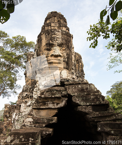 Image of South gate of Angkor Thom Cambodia