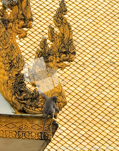 Image of Ornate buildings in Royal Palace Cambodia