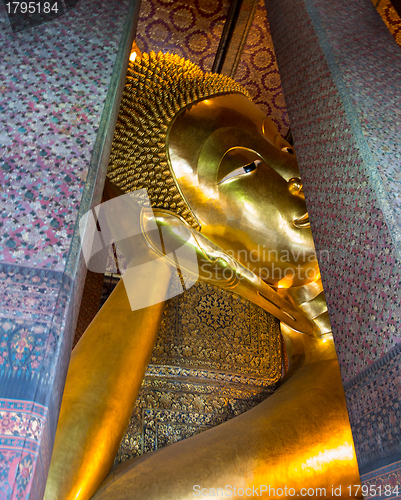Image of Reclining Buddha at Wat Po Thailand