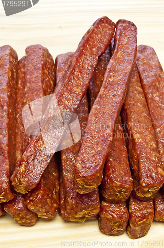 Image of smoked sausage of the Black Forest