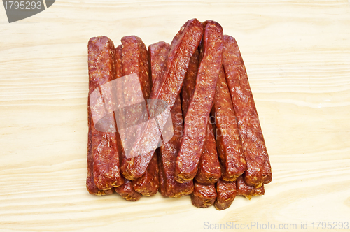 Image of smoked sausage of the Black Forest