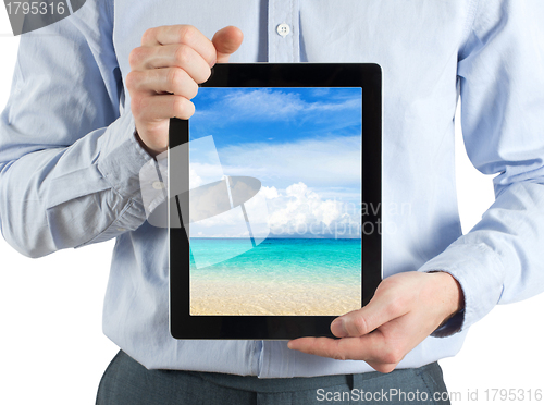 Image of  tablet computer
