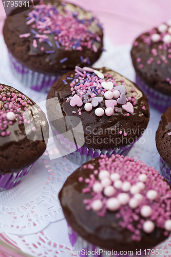 Image of Chocolate cupcakes