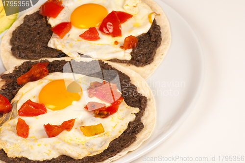 Image of Mexican egg breakfast