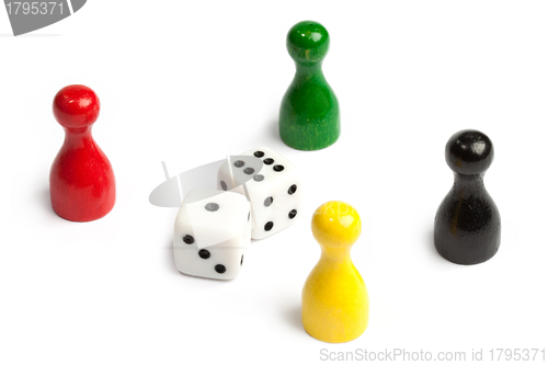 Image of Four meeples