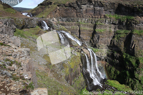 Image of Waterfall in Iceland