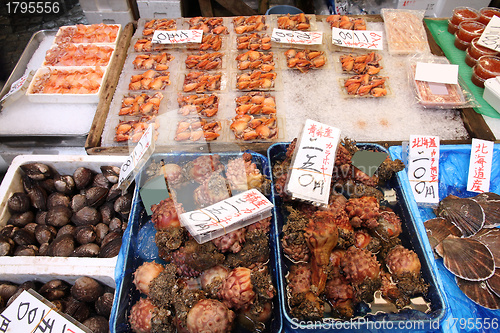 Image of Seafood market in Japan
