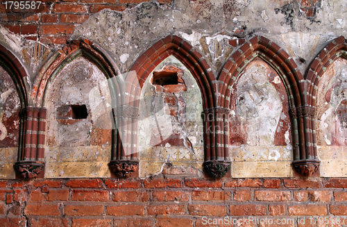 Image of Malbork castle detail