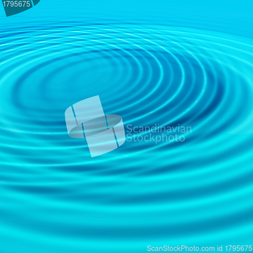 Image of rings on a water surface