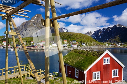 Image of Rorbuer on Lofoten in Norway