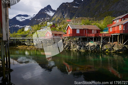 Image of Fishing huts