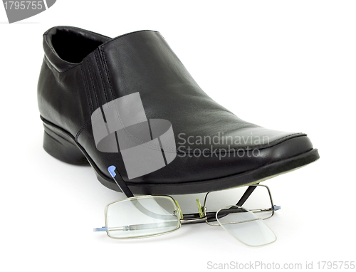 Image of Black men's boot