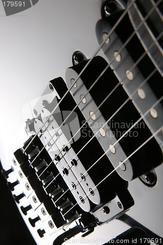 Image of Part of an electric guitar