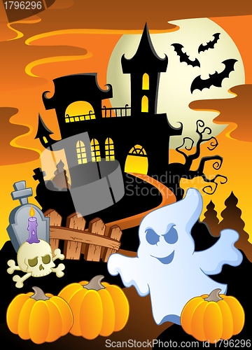 Image of Scene with Halloween theme 5