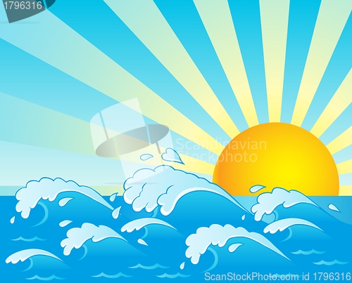 Image of Waves theme image 4