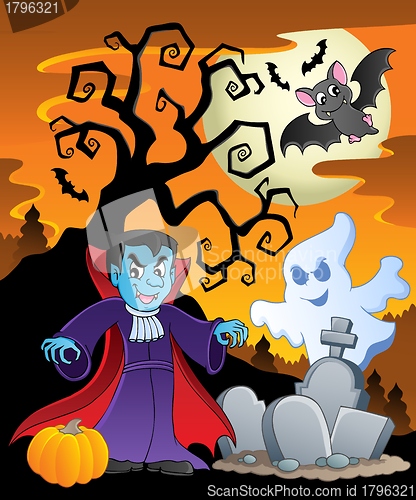 Image of Scene with Halloween theme 7