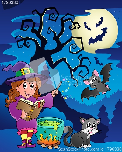 Image of Scene with Halloween theme 9