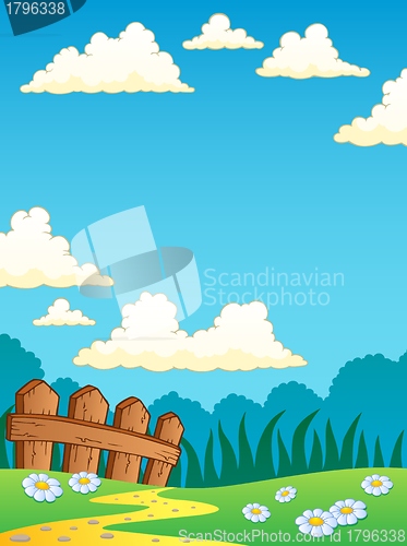 Image of Spring theme landscape 4