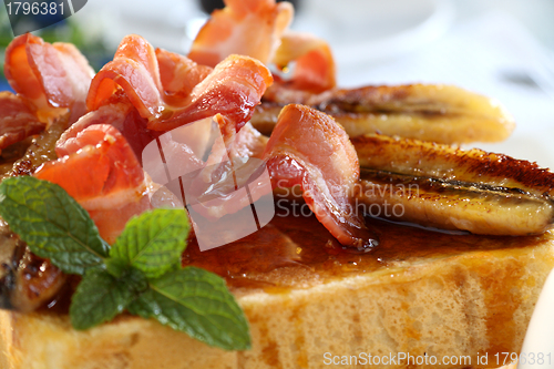 Image of Bacon Banana Toast