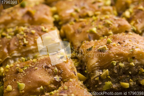 Image of Baklava - traditional middle east sweet desert