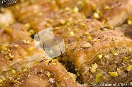 Image of Baklava - traditional middle east sweet desert