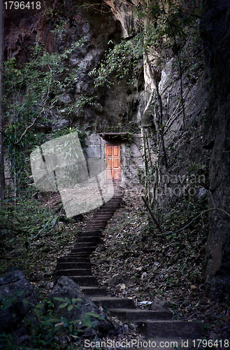 Image of door into the dark mountain